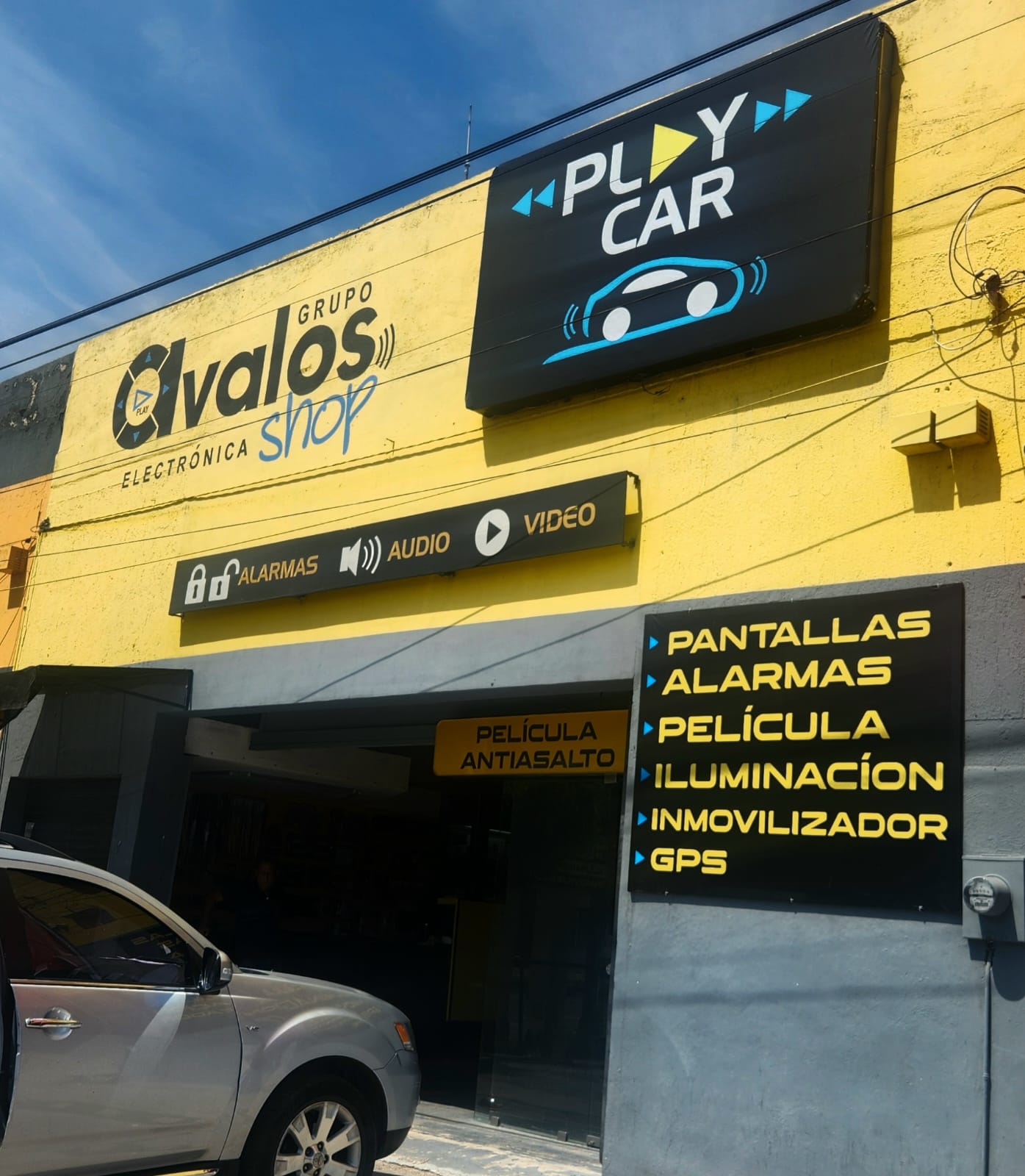 PLAY CAR AUDIO-SECURITY - fachada