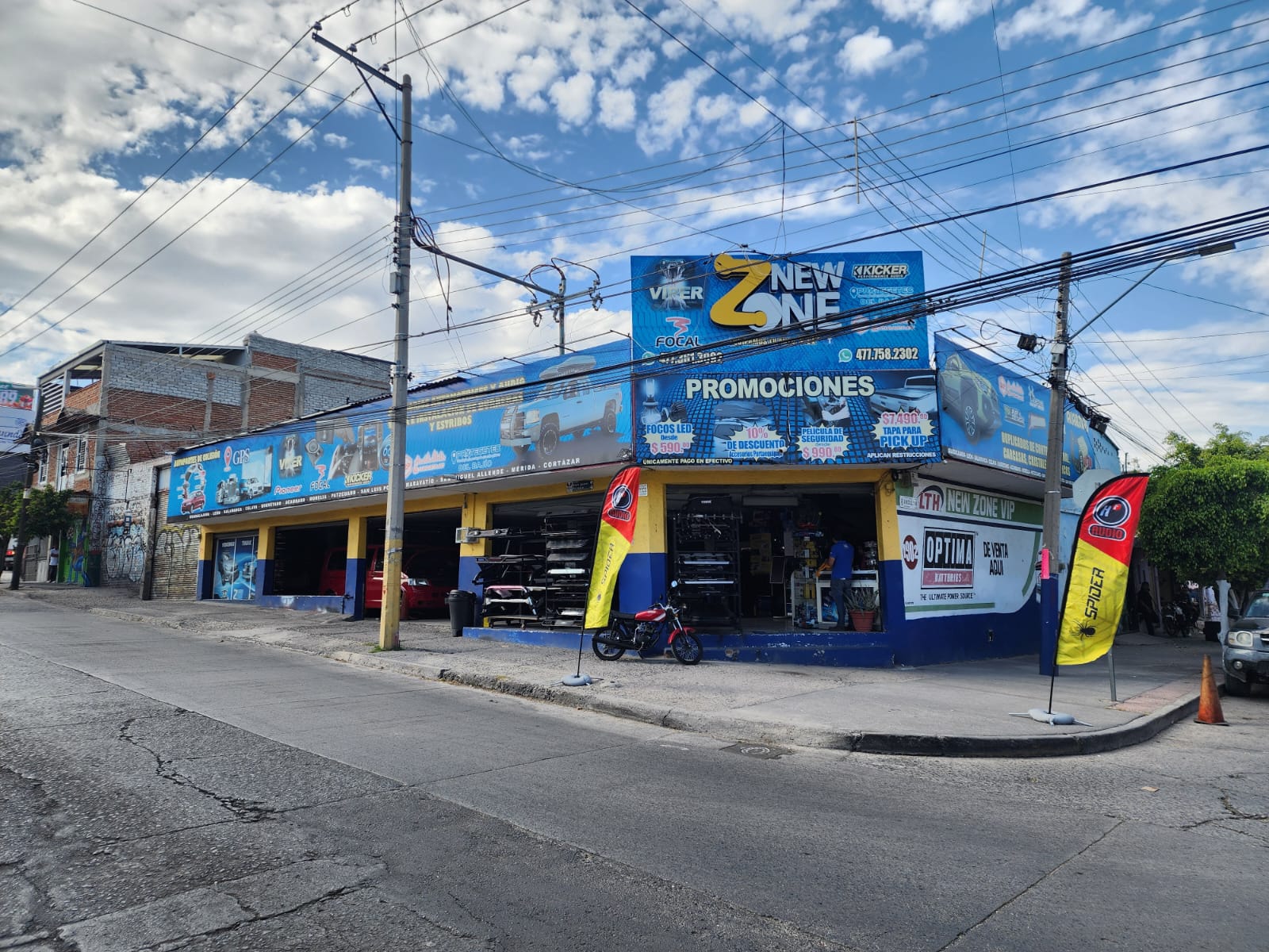 NEW ZONE VIP LEON - fachada
