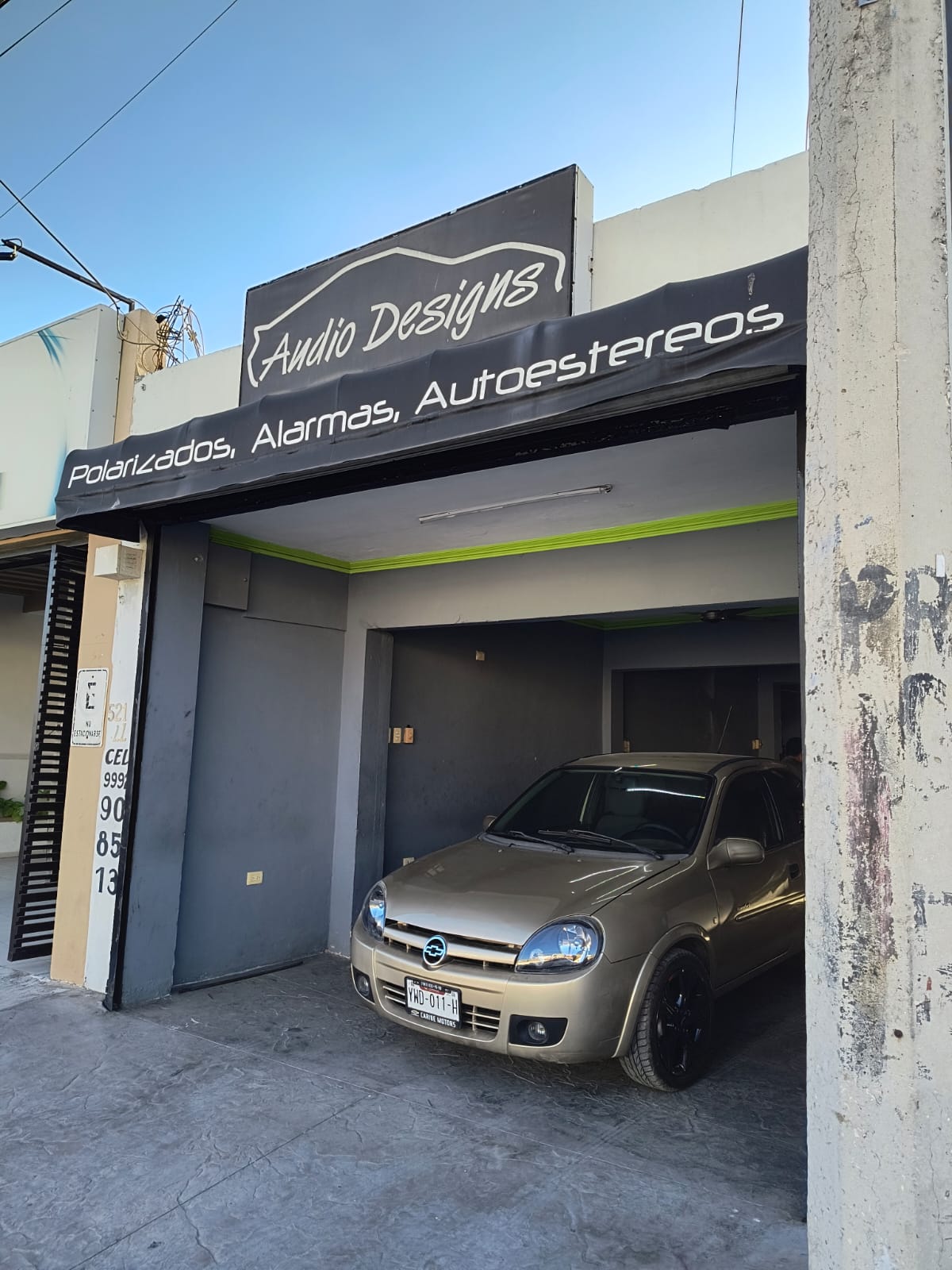 AUDIO DESING - fachada